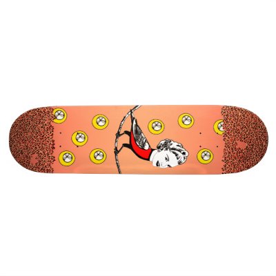 Bird of Paradise Skateboard II by ottoblotto