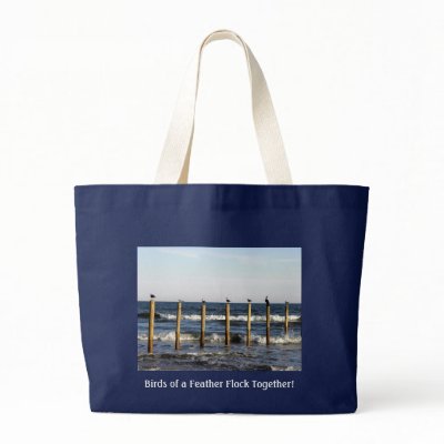 Bird Posts Bag by DiPhotos