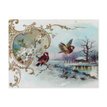Bird Scene Post Cards