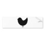 Bird Silhouette Design! Bumper Sticker