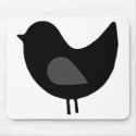 Bird Silhouette Design! mousepads