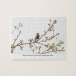 Bird Singing a Happy Song Jigsaw Puzzle