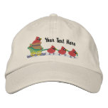 Bird Sleigh embroidered hats