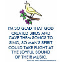BIRD SONG T-SHIRT