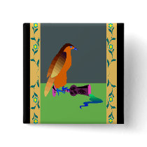bird spilt wine