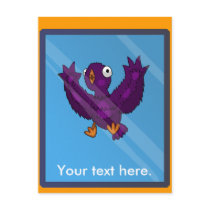 Bird Splatter postcard