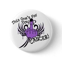 Bird To Cancer Pinback Button