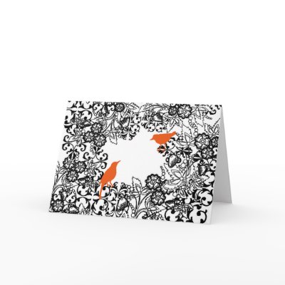 Bird Valentine Greeting Card by litabug