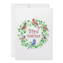 BIRD WATCHER INVITE