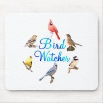 Bird Watcher Mouse Mats