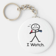Bird Watching Keychain