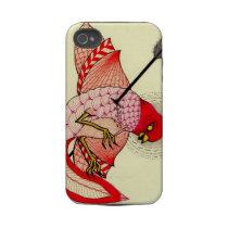 bird with arrow tough iphone 4 case