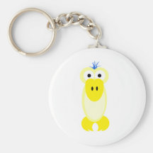 Bird Yellow Key Chain