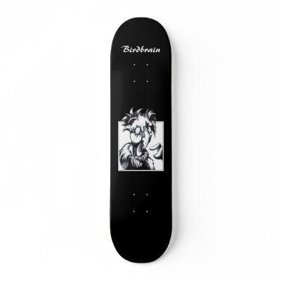 Birdbrain Skateboard Decks by jameskite