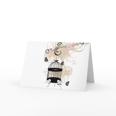 Birdcage Card by coconutpie