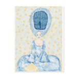 Birdcage Wig Post Card