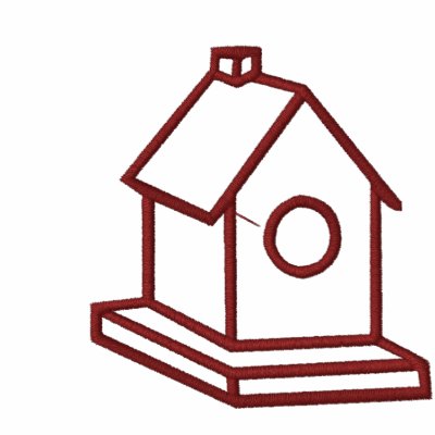 Birdhouse Logo Embroidered Polo Shirt by BirderGifts