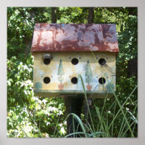 Birdhouse Posters
