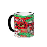 birdie and bones mug blk. handle