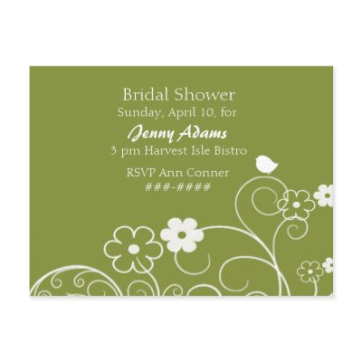 Birdie Bridal Shower Invite by partypassion