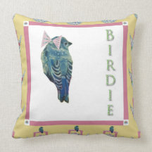 Birdie Throw Pillows