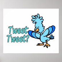Birdie Tweet Tweet Print