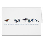 birdie tweets Card