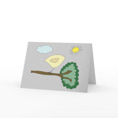 Birdie "You Are My Sunshine" Card by bchrisdesigns