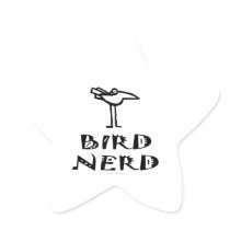 Birding, Birdwatching, Ornithology Star Stickers