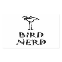 Birding, Birdwatching, Ornithology Rectangle Stickers