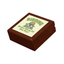 Birding Trinket Box