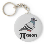 Birdorable PI-geon / Pigeon Pi Keychain