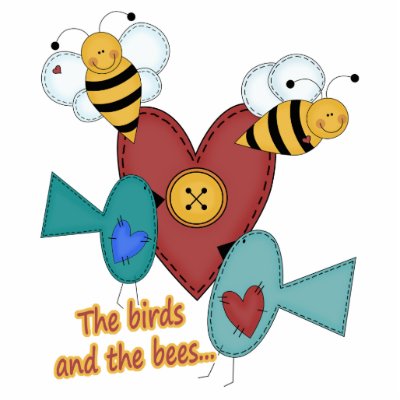 birds and the bees cut outs by doonidesigns