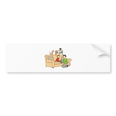Birds Bees Babies! Paper Products Bumper Sticker by BirdsBeesBabies