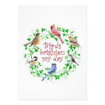 BIRDS BRIGHTEN MY DAY INVITATION