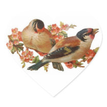 Birds & Cherry Blossoms Sticker