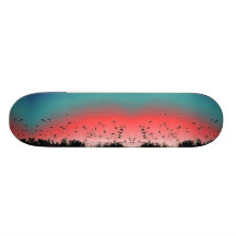 Birds Flying High Skate Board Decks