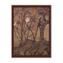 Birds In A Bamboo And Plum Tree Thicket Post Card