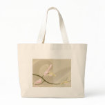 birds in a blossoming tree tote bag