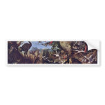 Birds In A Landscape By Roelant Savery Bumper Stickers