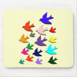 Birds in Flight Mousepad