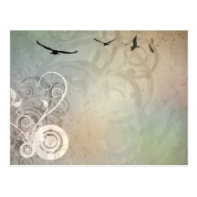 Birds In Flight Post Cards