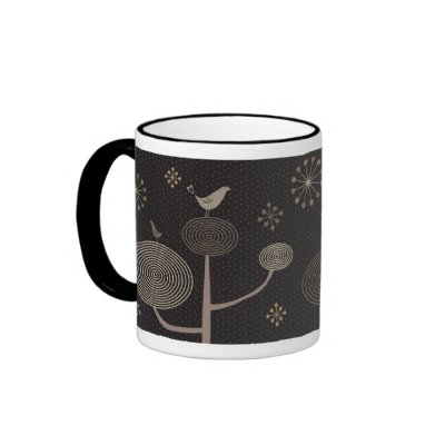 Birds in Love Design3 Mug by Yoshika