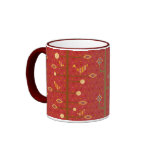 Birds In Love Design 4 Red Mug