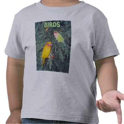 BIRDS - kids shirt by Horseshoes3