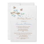 Birds Nest Baby Shower Invitation