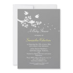 Birds Nest Baby Shower Invitation
