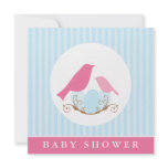 Birds Nest Baby Shower Invitiations invitations