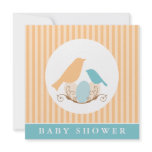 Birds Nest Baby Shower Invitiations invitations