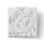 Bird's Nest Line Drawing buttons